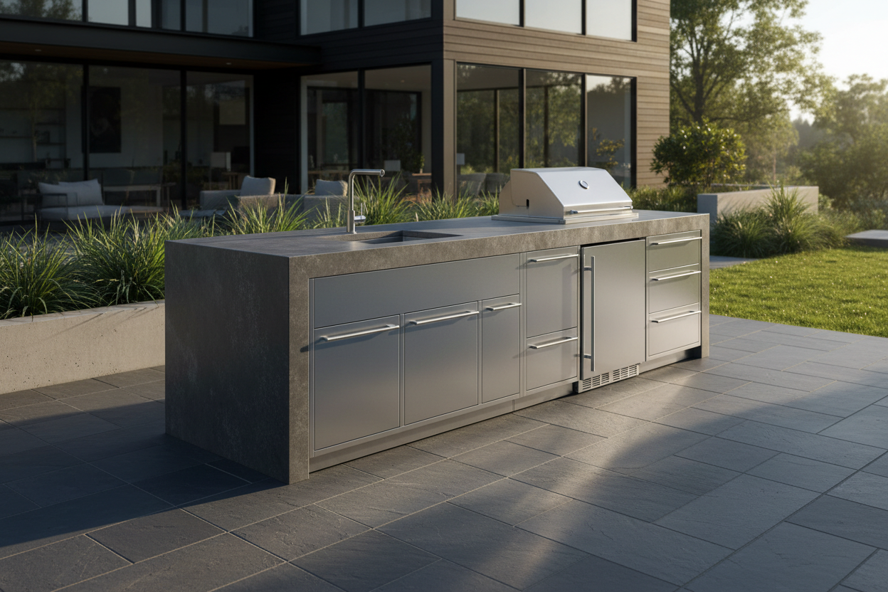 Outdoor Kitchen Islands