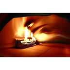 WKE-04WG-RED, 25 In. Multi-Fuel-Wood or Propane, Outdoor Pizza Oven Red, 71 In. W X 27 In. W X 30 In. D Burner Included
