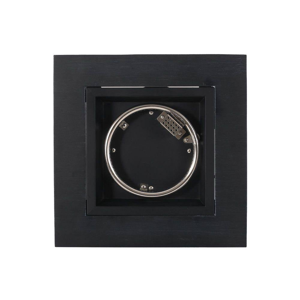 19.5 In. Brushed Black Square Propane Outdoor Fire Pit