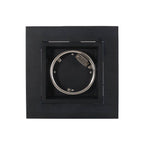 19.5 In. Brushed Black Square Propane Outdoor Fire Pit