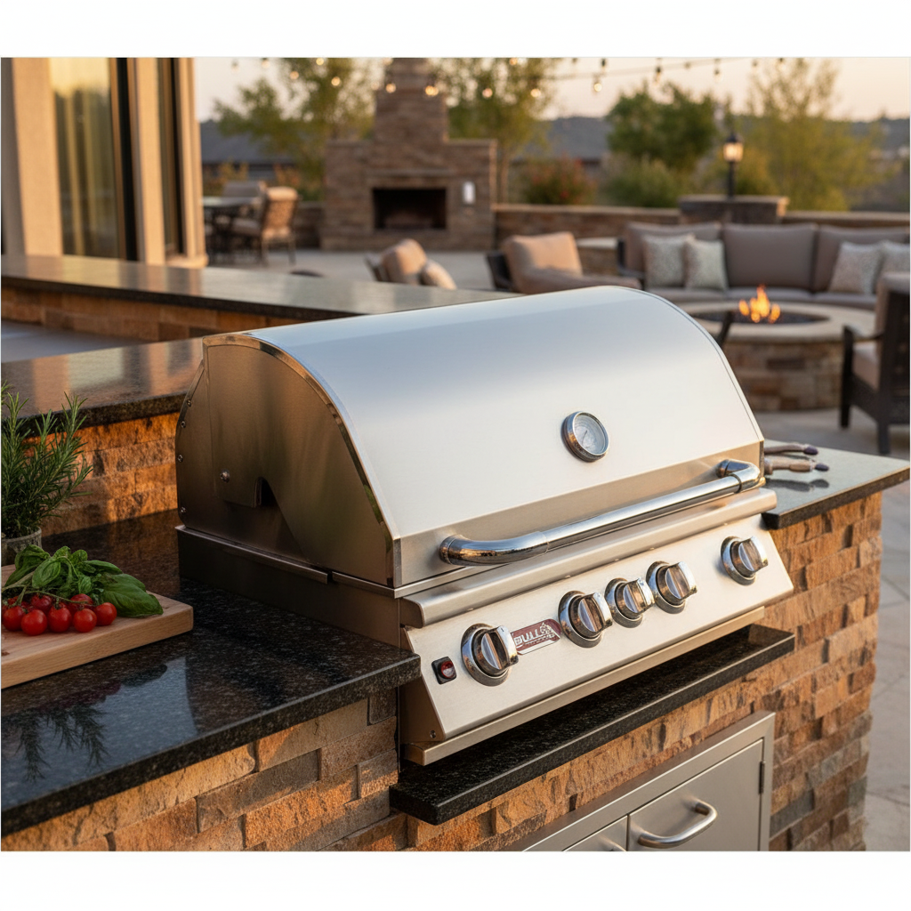 Angus Drop in Unit with Lights Natural Gas - 30 In.